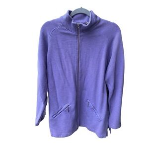 Nordstrom Popped Collar Full Zip Jacket I Size: L